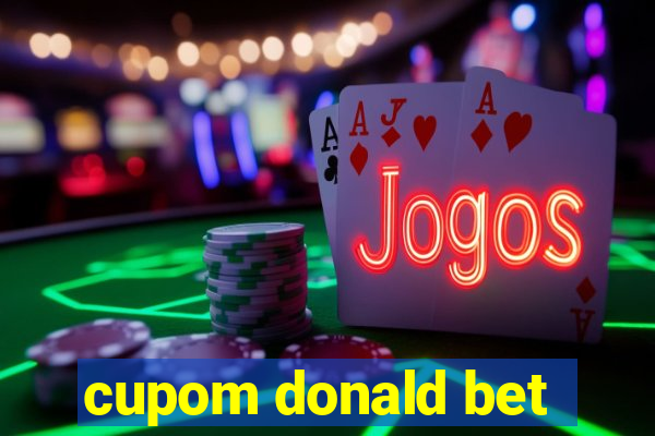 cupom donald bet